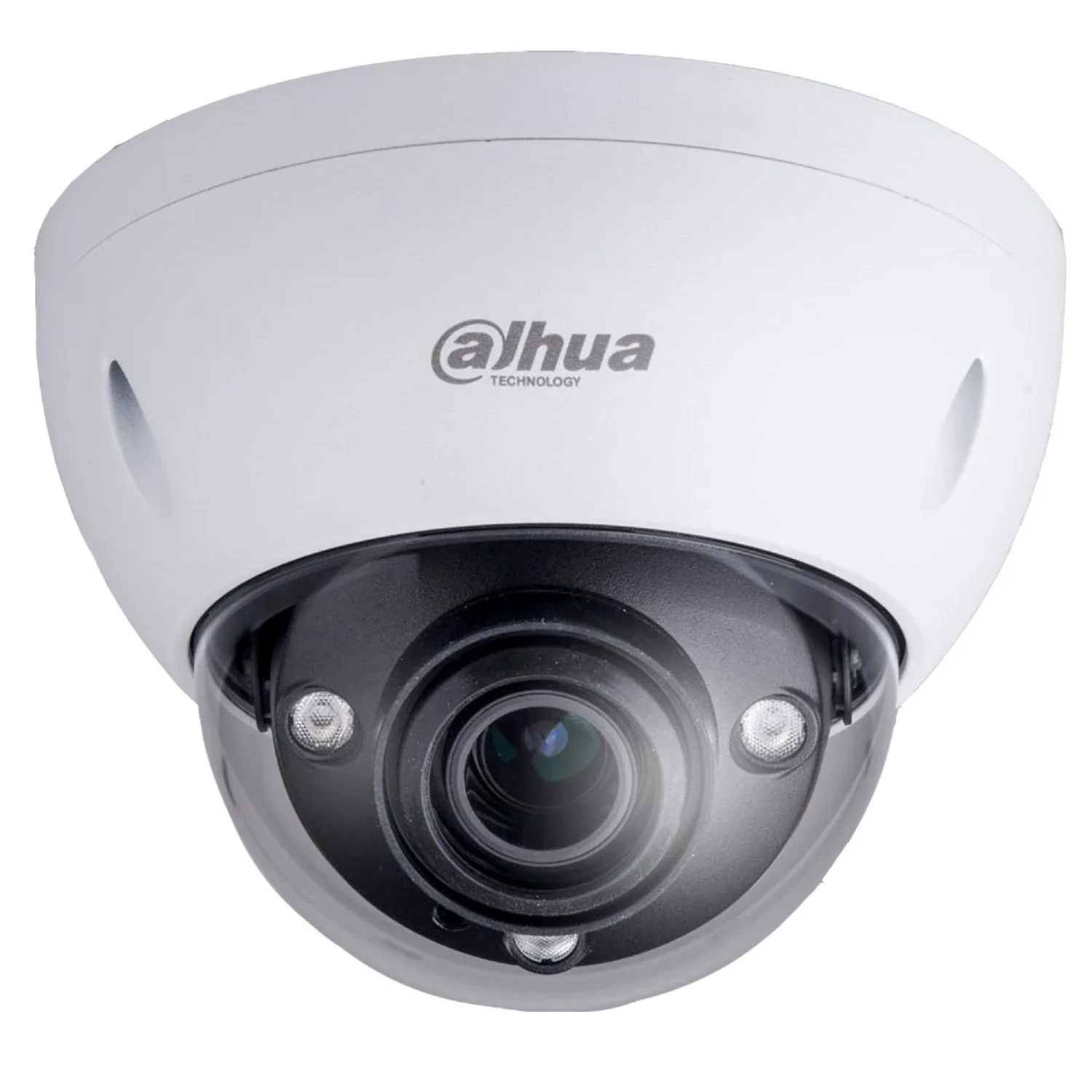 Cámara Dahua IP domo con inteligencia artificial 4MP 2.7-12mm motor IR40 PoE IP67 IK10 Soporta Micro SD - Imagen 2