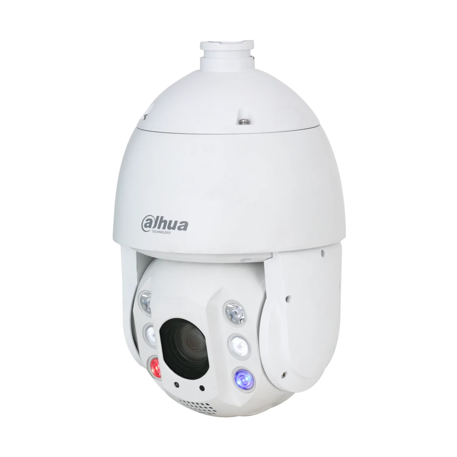 Cámara PTZ IP TiOC 4MP IR150 Deteccion Facial 25X Starlight luz azul y roja de alerta PoE+ IP66 - Imagen 2