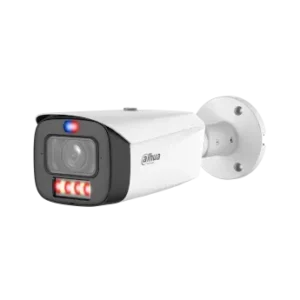 Cámara Dahua IP Bala WizColor TioC PRO 8MP 2.7-12mm Active Deterrence IR y LED 60 PoE IP67